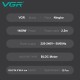 Фен профессиональный VGR V-440 PINK, 3 уровня обдува, 3 уровня температуры, 11000 RPM 3 насадки