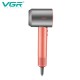 Фен профессиональный VGR V-440 PINK, 3 уровня обдува, 3 уровня температуры, 11000 RPM 3 насадки