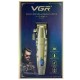 Аккумуляторная машинка для стрижки (clipper) VGR V-036, 8 насадок, LED display