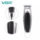 Триммер VGR V-093 SILVER, 5 насадок