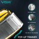 Электробритва VGR V-332 GOLD шейвер, двойное лезвие, триммер, LED Display