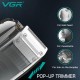 Электробритва VGR V-332 SILVER шейвер, двойное лезвие, триммер, LED Display