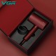 Фен профессиональный VGR V-431 RED, 2 уровня обдува, 2 уровня температуры, насадка-концентратор