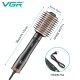Фен-щетка стайлер VGR V-494 BLACK, 2 режима, 3 уровня температуры