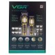 Комплект VGR 2 в 1 V-600&900 GOLD, аккумуляторная машинка для стрижки (clipper) и триммер, 10 насадок, LED