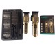 Комплект VGR 2 в 1 V-600&900 GOLD, аккумуляторная машинка для стрижки (clipper) и триммер, 10 насадок, LED
