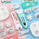 Эпилятор VGR 5 в 1 V-751 PINK, 5 насадок, IPX6
