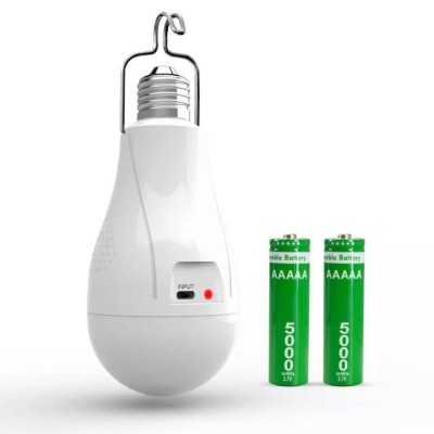 Светодиодная LED лампа с аккумулятором E05L, 2x18650, крюк, ЗУ Type-C
