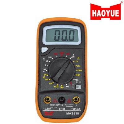 Мультиметр HAOYUE MAS838, щупы, термопара