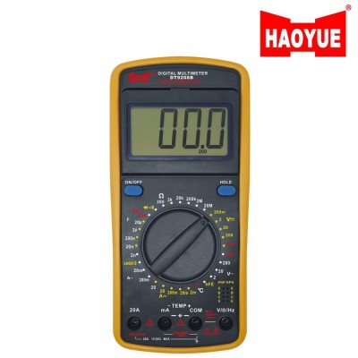 Мультиметр HAOYUE DT9208B, щупы, термопара