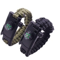 Браслет для выживания 5 в 1 из паракорда WDK-1, 28.5см Браслет для выживания 5 в 1 из паракорда WDK-1, 28.5см