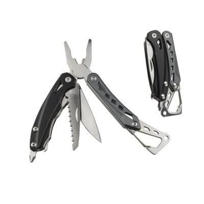 Нож мультитул Traveler MQ015 Black 9 в 1 туристический многофункциональный 12 см