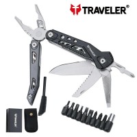 Многофункциональный нож (Мультитул) Traveler MQ-034 Black