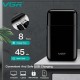 Электробритва VGR V-390 шейвер BLACK, выдвижной триммер