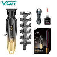 Триммер VGR V-935 GOLD, 5 насадок, 7000 RPM, LED display