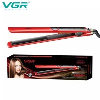 Плойка VGR V-518 RED, температура от 100°C до 230°C, керамическое покрытие, LED display, 40 Вт