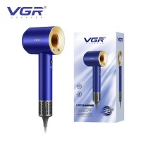 Фен профессиональный VGR V-445 BLUE, 3 уровня обдува, 4 уровня температуры, 1600 Вт, 110000 RPM