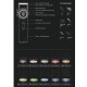 Аккумуляторная машинка для стрижки (clipper) VGR V-001 BLUE, 10 насадок, 9000 RPM, 4600 mAh, LED light, LED