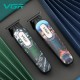 Триммер V-260 RED, 3 насадки, 2000mAh, 9000 RPM, LED display