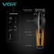 Аккумуляторная машинка для стрижки (clipper) VGR V-273 GOLD, 6 насадок, 8000 RPM, 3000 mAh, LED display