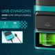 Электробритва VGR V-307 GREEN шейвер, двойное лезвие,  2000mAh, 9000 RPM