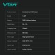 Электробритва VGR V-307 GREEN шейвер, двойное лезвие,  2000mAh, 9000 RPM