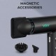 Фен профессиональный VGR V-401 BLACK, 40 уровней обдува 70000 - 110000 RPM, 40 уровней температуры 60°C -
