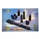 Фен-стайлер VGR 7 в 1 V-477 DARK BLUE, Professional, 7 насадок, 1400 Вт