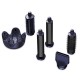 Фен-стайлер VGR 7 в 1 V-477 DARK BLUE, Professional, 7 насадок, 1400 Вт