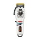 Аккумуляторная машинка для стрижки (clipper) VGR V-699 WHITE, 4 насадки, LED display