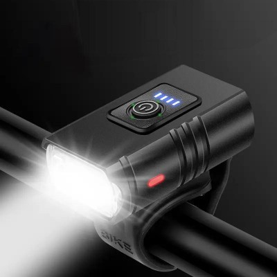 Велофара BK02, 500LM, Waterproof, ЗУ microUSB, Li-Ion аккум., индикация заряда
