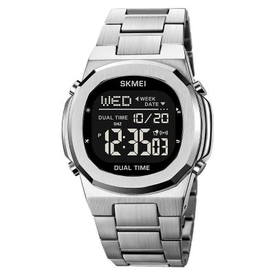 Часы наручные 2004SIBK SKMEI, SILVER-BLACK