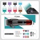 Аккумуляторная машинка для стрижки (clipper) VGR V-013 BLUE, 8 насадок, 6500 RPM, 2000 mAh, LED display
