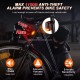 Велофара A5P-LED(red), выносная кнопка, Waterproof, ЗУ Type-C, Li-Ion акк., звонок