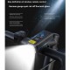 Велофара с сигналом Q091, 250LM, Li-Ion аккумулятор, ЗУ Type-C, индикация заряда