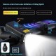 Велофара с сигналом Q091, 250LM, Li-Ion аккумулятор, ЗУ Type-C, индикация заряда