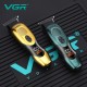 Триммер VGR V-227 GOLD, 3 насадки, LED display