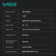 Аккумуляторная машинка для стрижки (clipper) VGR V-271, VECTOR MOTOR 8000-11000 RPM, 6 насадок, LED display