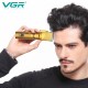 Аккумуляторная машинка для стрижки (clipper) VGR V-280 GOLD, 6 насадок, LED display