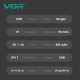 Электробритва VGR V-347 BLACK, роторная, IPX7