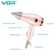 Фен складной VGR V-432 PINK, 3 уровня обдува, низкий уровень шума, 1000 Вт