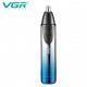 Триммер VGR 2 в 1 V-619 BLUE, 2 насадки - триммер для носа, шейвер