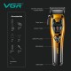 Аккумуляторная машинка для стрижки (clipper) VGR V-668, VECTOR MOTOR 8000-11000 RPM, 6 насадок, LED display
