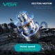 Аккумуляторная машинка для стрижки (clipper) VGR V-668, VECTOR MOTOR 8000-11000 RPM, 6 насадок, LED display