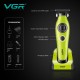 Триммер VGR V-880T GREEN, EXTERNAL ROTOR MOTOR, MIM BLADE, 4 насадки, док-станция