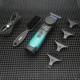 Триммер VGR V-946 с технологией охлаждения ICE TECHNOLOGY, 4 насадки, 8000 RPM, 3000 mAh, LED display