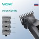 Триммер VGR V-974 GREEN, 8000 RPM, 4 насадки, LED display