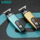 Триммер VGR V-975 GREEN, 4 насадки, LED display