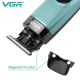Триммер VGR V-975 GREEN, 4 насадки, LED display
