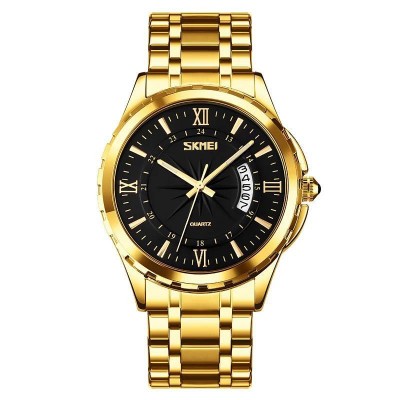 Часы наручные 9069GDBK SKMEI, GOLD-BLACK